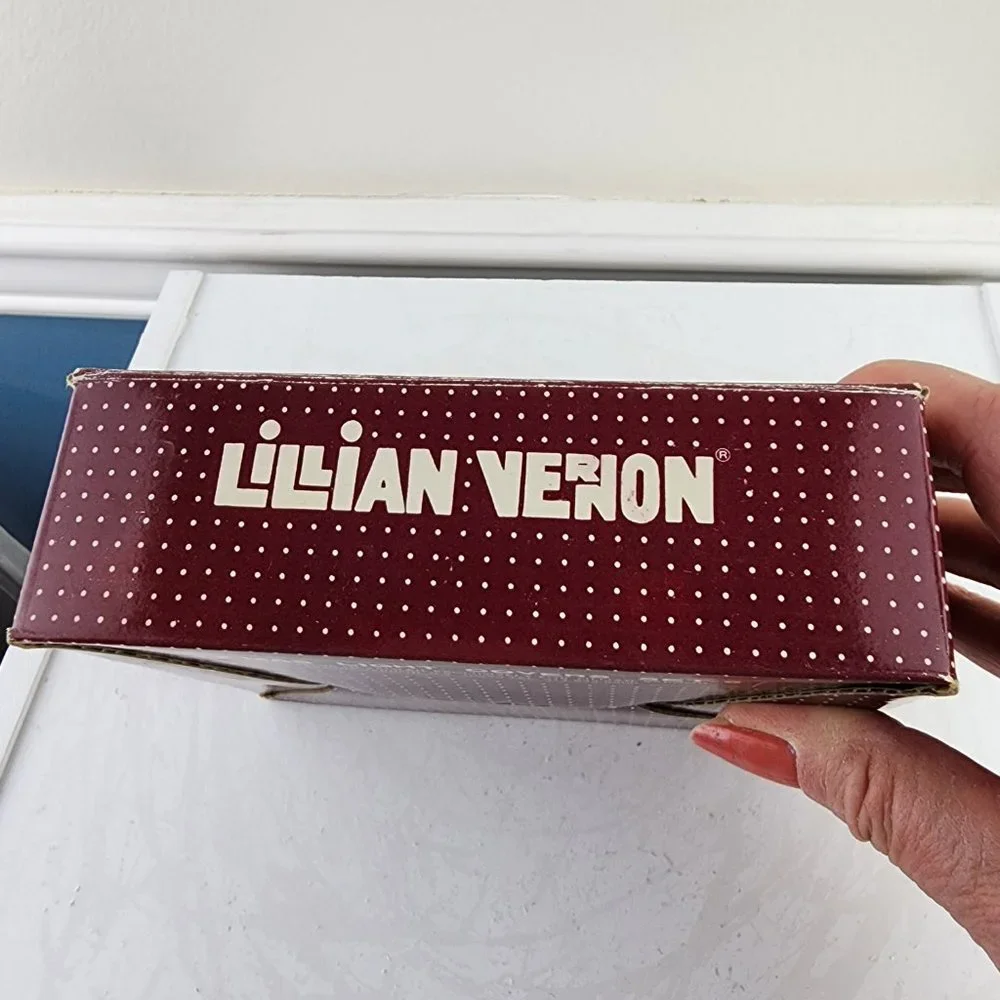 Vintage Lillian Vernon Christmas Light Covers Set 5 with Box
